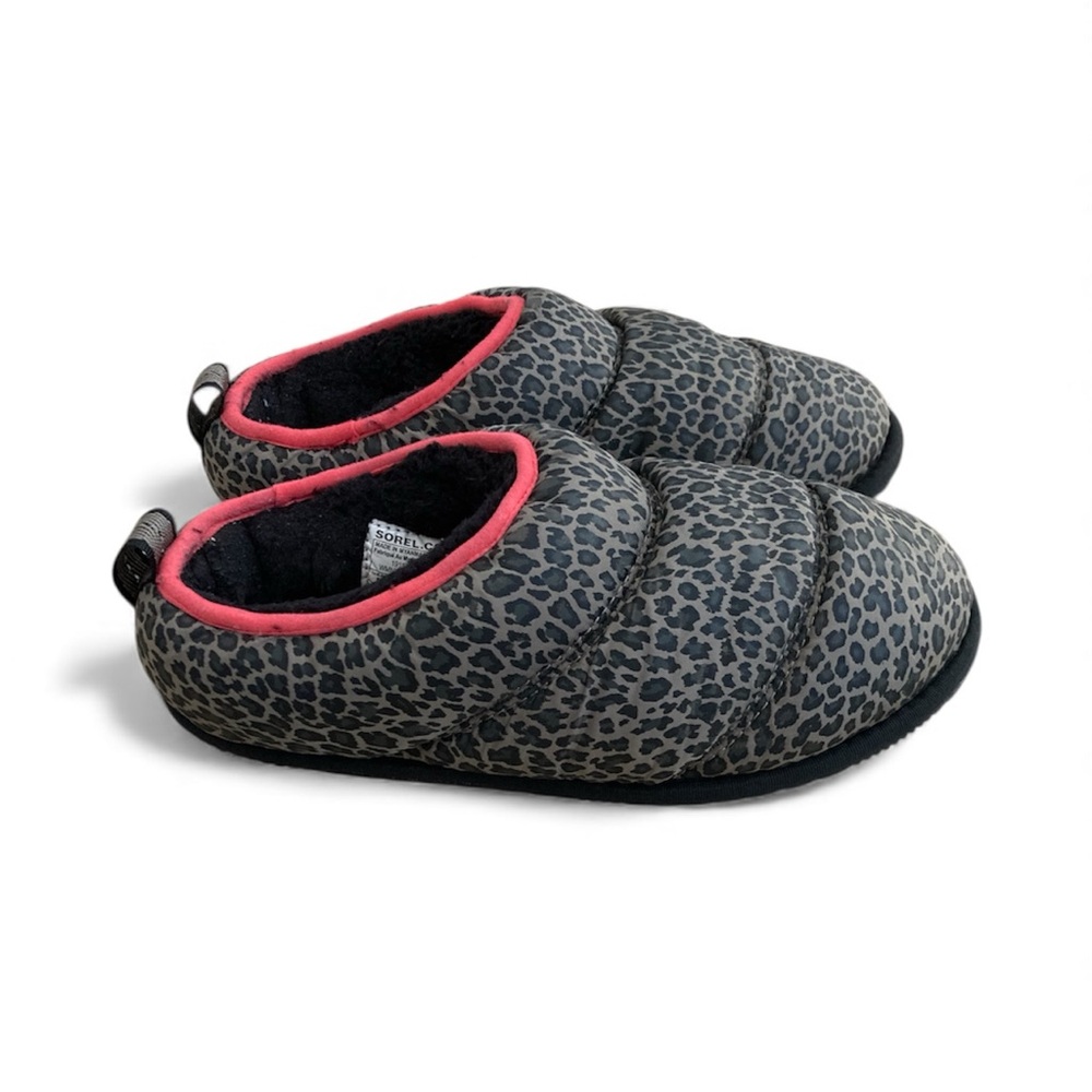 SOREL Go Bodega Run Slipper Leopard Print 8